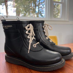 Ilse Jacobsen Laced Rain Boot
